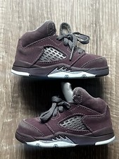 Nike Air Jordan 5 Retro Burgundy FN4238-600 Toddler Size 5C