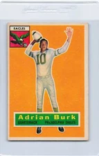 1956 Topps #52 Adrian Burk Eagles EX 1249