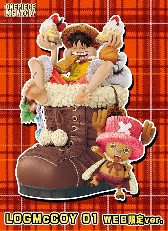 美品　ONE PIECE LOG Mc COY mastermind JAPAN MEGAHOUSE one piece Luffy Log Mccoy 01 Mastermind Japan