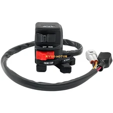 Handlebar Control Switch Start Kill Stop Headlight for Kawasaki Bayou 220 KLF220