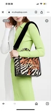 Marc Jacob’s Mini Tote Bag Year Of The Tiger Print - Beige / Multi