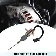 1820453C91 Fuel Shut Off Stop Solenoid Valve For Navistar DT466 Engine12V