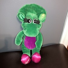 Vintage 1992 Baby Bop Plush Stuffed Animal Barney Purple Dinosaur, Lyons Group