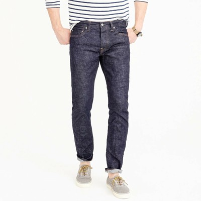 J. Crew 484 Raw Japan Selvedge Denim 