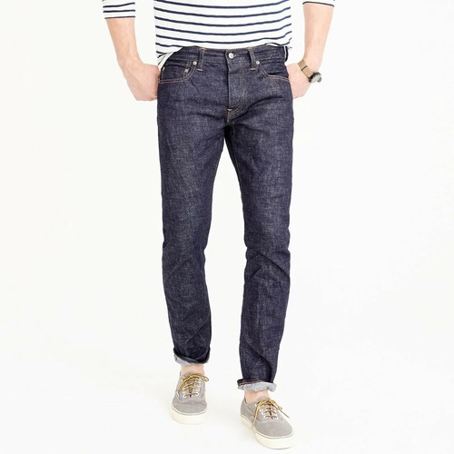J. Crew 484 Raw Japan Selvedge Denim 