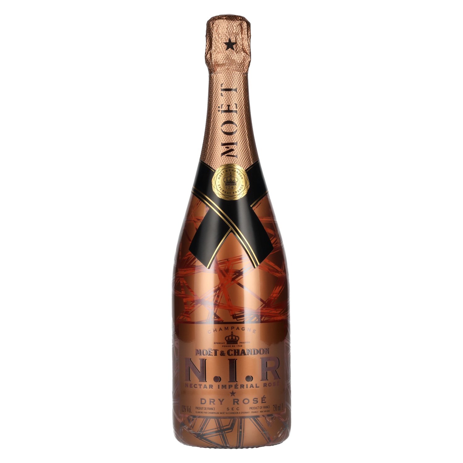 Moët & Chandon Champagne N.I.R. Dry Rosé Sec Luminous Edition