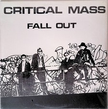 CRITICAL MASS Fall Out Indie NYC Punk Sealed Vinyl LP New
