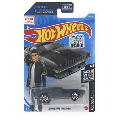 Hot Wheels 2021 Rod Squad - Ion Motors Thresher (Gray) #72