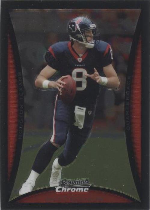 2008 Bowman Chrome Matt Schaub #BC134 - 1 of 2
