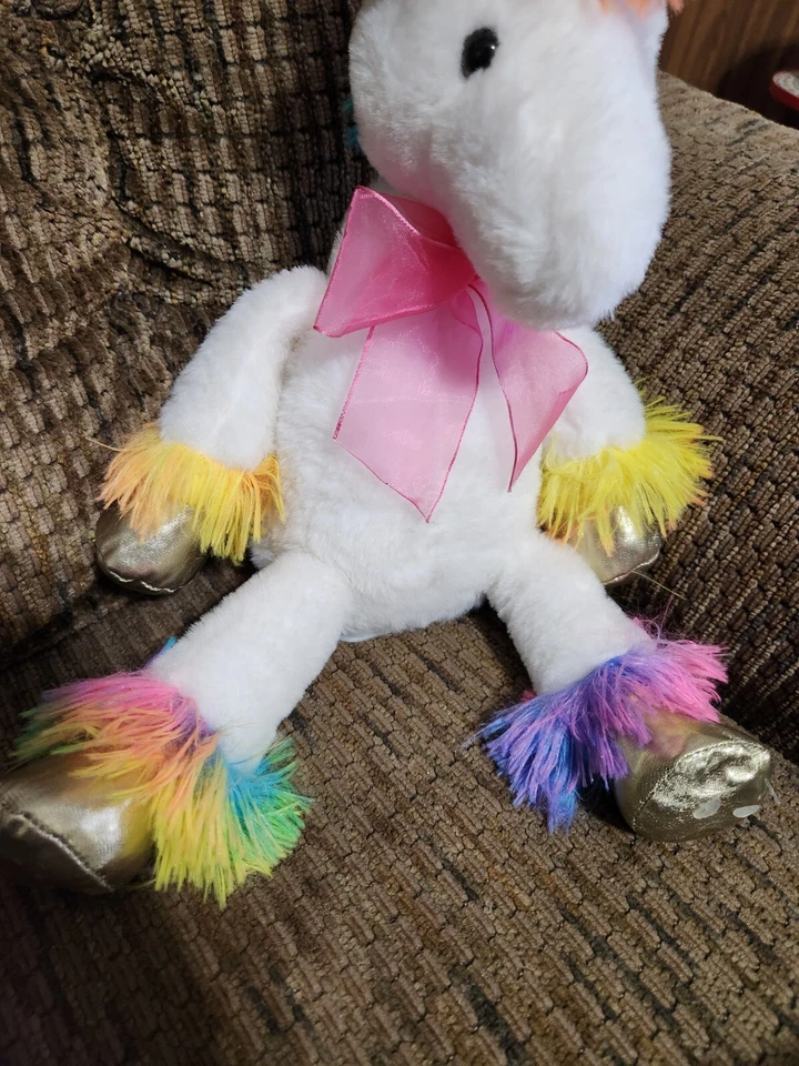 Dan Dee Interactive Unicorn Singing Dancing White Plush - Image 3 of 4