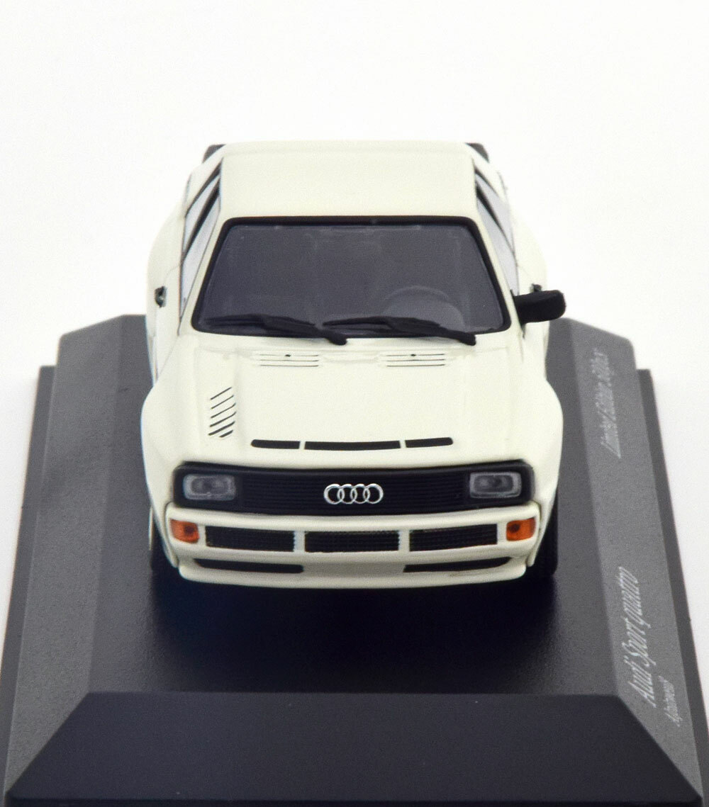 Audi Sport Quattro 1984 Alpine White MINICHAMPS 943012124 1/43 500