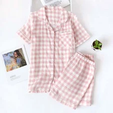 Classic Gingham Pajama Coordinates