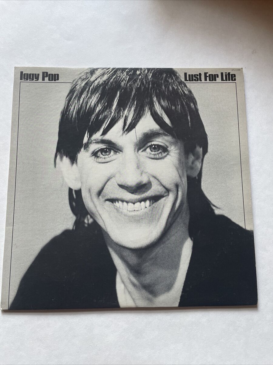 IGGY POP LP LUST FOR LIFE 1977 ORIGINAL PRESS RCA AFL1-2488 IGGY POP LP LUST FOR LIFE 1977 ORIGINAL PRESS RCA AFL1-2488