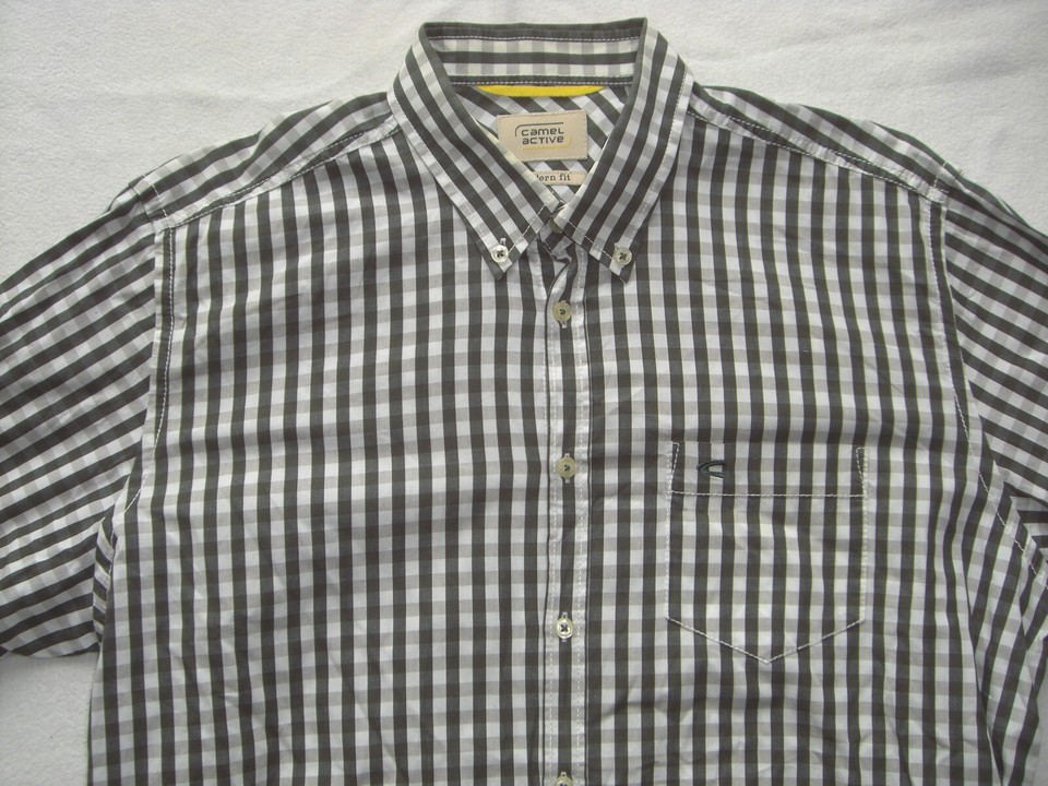 Chemise en lin mélangé avec manches longues retroussables - beige - Grandes tailles - Homme - 12