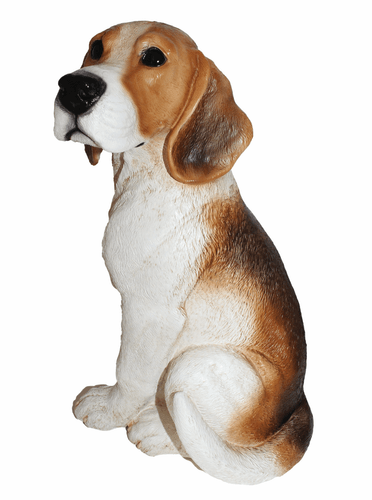 Deco Figura Beagle Adult Figurilla de Perro Sentado Colección Castagna Resin H - Imagen 2 de 5