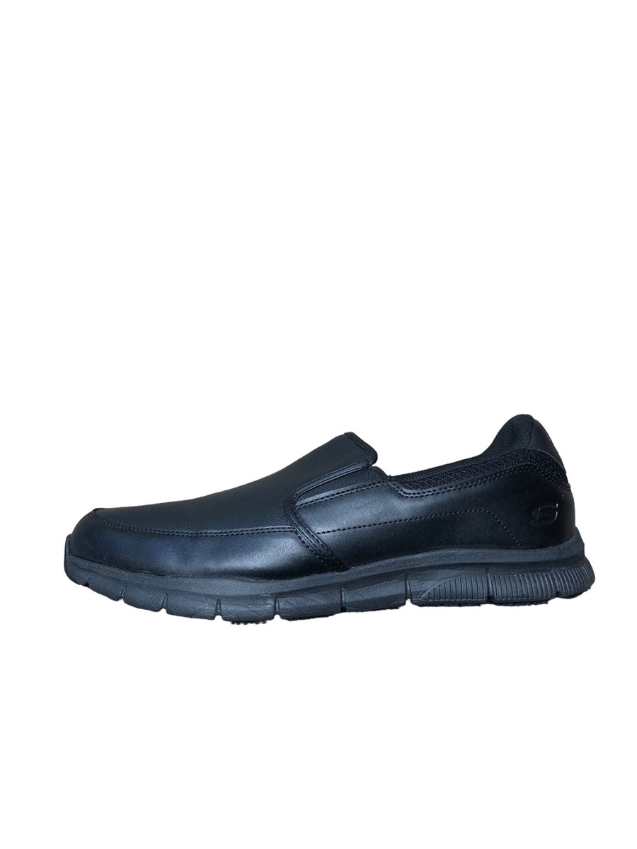 Skechers Work Nampa-Groton Relaxed Fit Sneaker Shoes Men's (Size