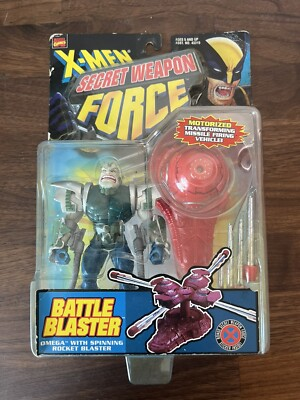 #ad Marvel Comics X Men Secret Weapon Force Master Blaster Toy Biz 1998 NIB $20.39