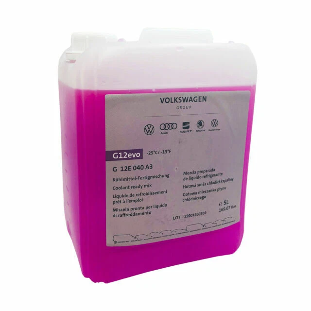 Anticongelantes G12 para vehículos Audi