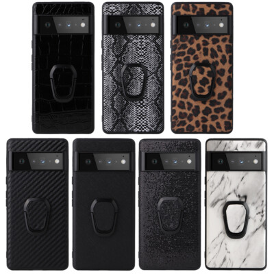 For Google Pixel 8 Pro 8 7 Pro 6A Animal Pattern Print PU Leather Phone Cover