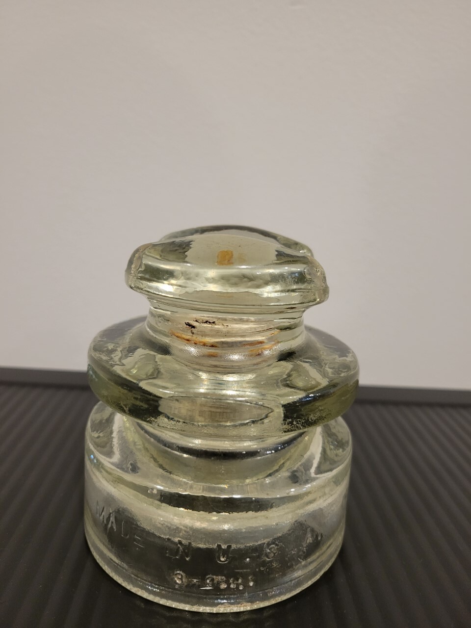 Hemingray 670 VINTAGE HEMINGRAY 670 INSULATOR CLEAR GLASS U.S.A | eBay