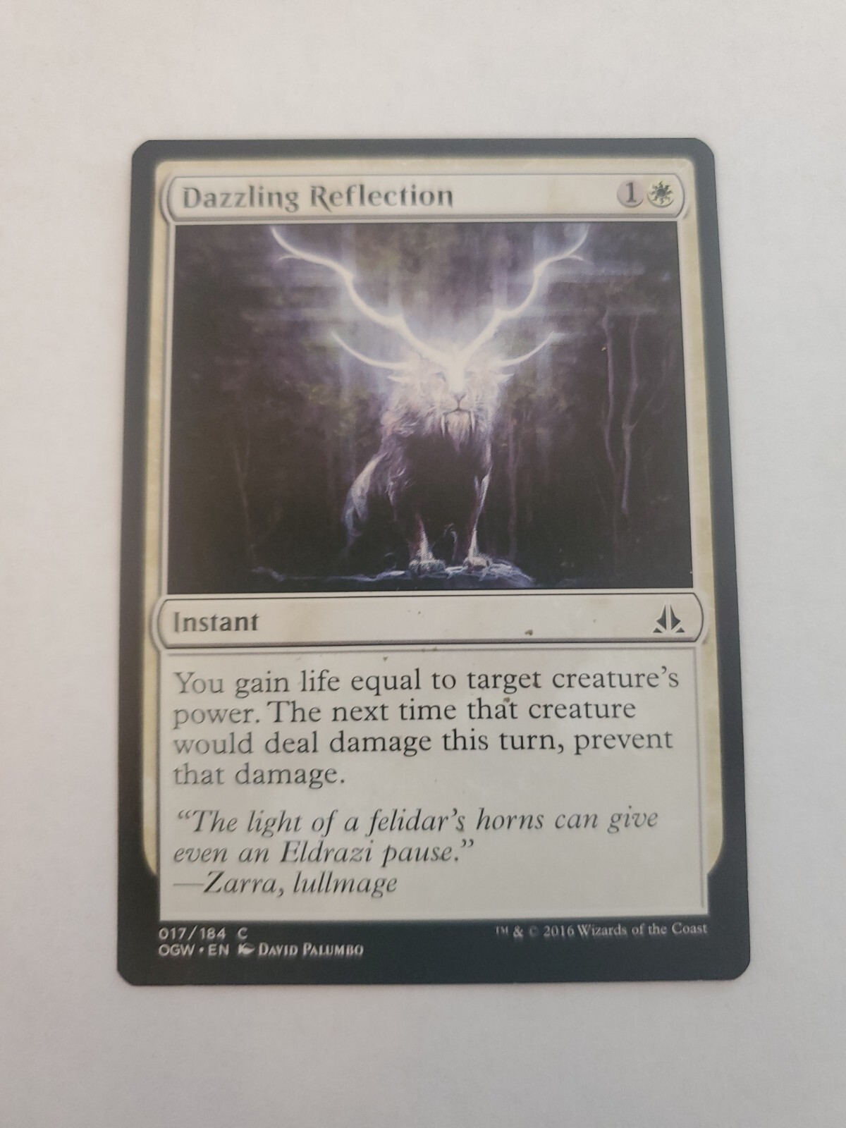 MTG Dazzling Reflection Oath of the Gatewatch 017/184 Regular Common