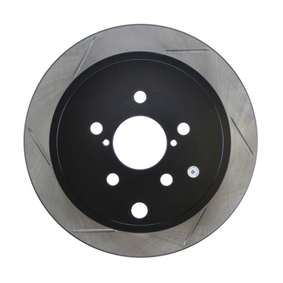 Rotores de freno de disco trasero derecho ranurados deportivos StopTech para Scion FR-S y Subaru WRX Foto 2 de 4