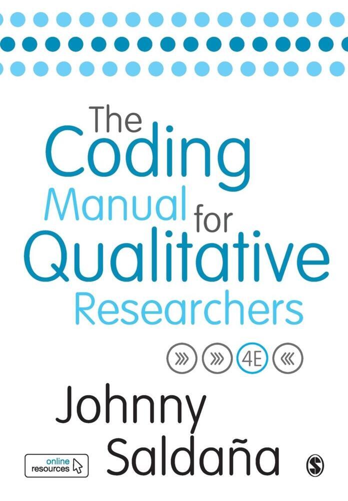 The Coding Manual For Qualitative Researchers - Johnny Saldana -