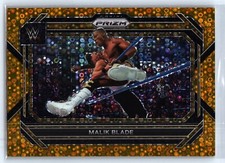 2023 PANINI PRIZM WWE UNDERCARD GOLD PRIZM #10/10 BOOKEND #45 MALIK BLADE NXT