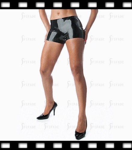 Latex Shorts Cassic Sexy Hot boyfriend Panties Scanties Customized 0.4mm F110 - Picture 2 of 6