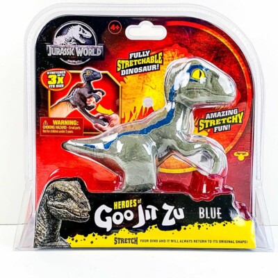 JURASSIC WORLD - HEROES OF GOO JIT ZU - BLUE  - STRETCH NEW 2021 | IN HAND  