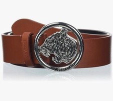 Cintura donna Just Cavalli logo tigre Made in Italy - pelle e fodera interna