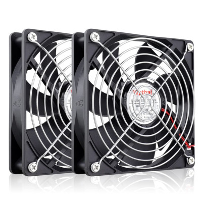 Wathai 120Mm X 25Mm 12V Computer Case Cooling Fan 12 Volt 2Pin High High Perform