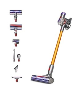 Dyson V8 Absolute Akku-Stielstaubsauger & Werkzeug gebraucht funktioniert (ohne Akku)