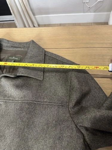 Ermenegildo Zegna Men’s Gray 100% Cashmere Sport Coat EU 52 Lined Pockets image 11