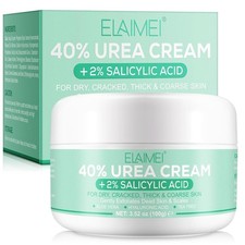 Urea Cream 40 Percent for Feet Maximum Strength,40 Urea Cream Plus 2 Salicy...