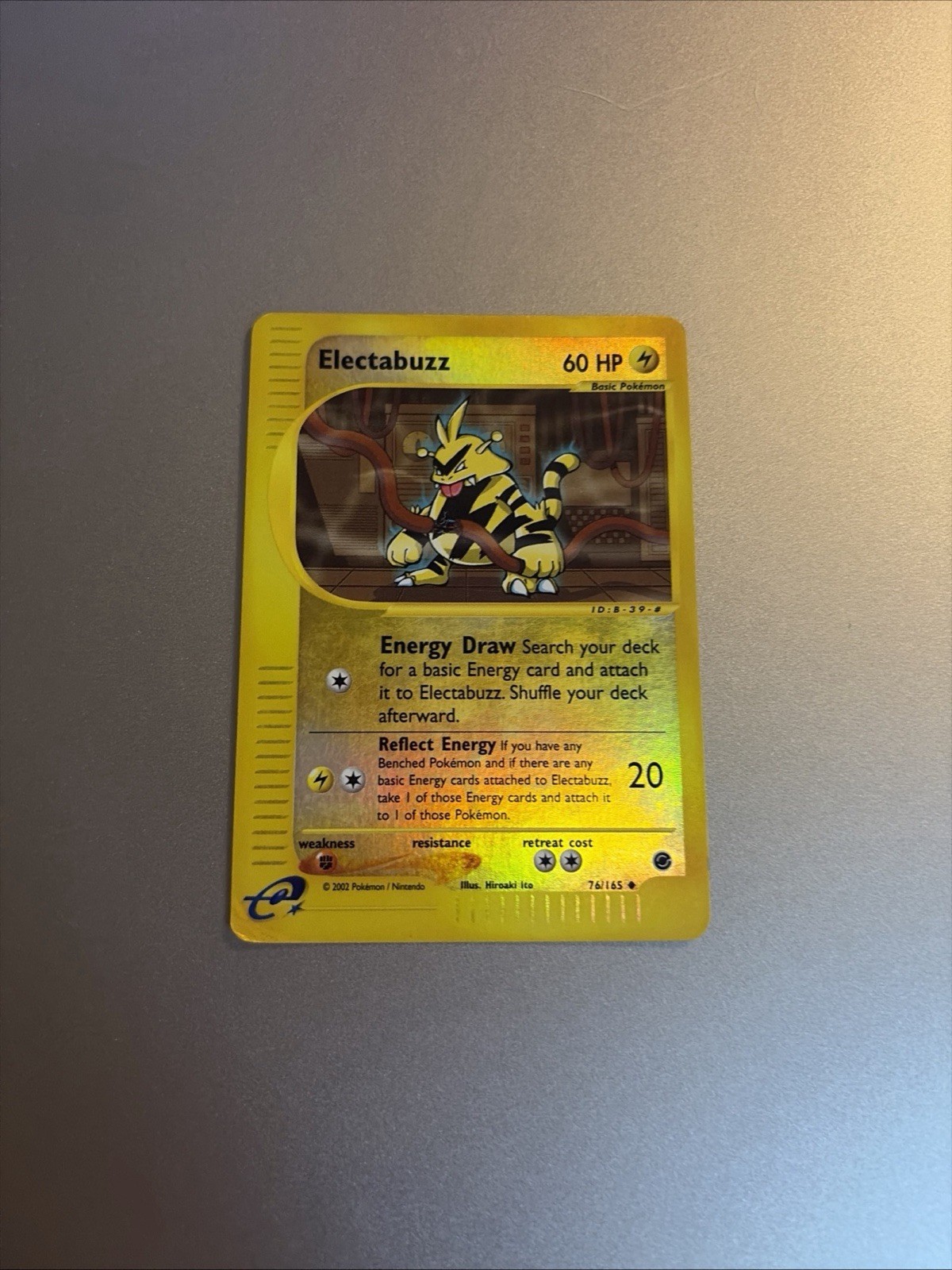Electabuzz Expedition 076/165 Pokemon Card Reverse Holo