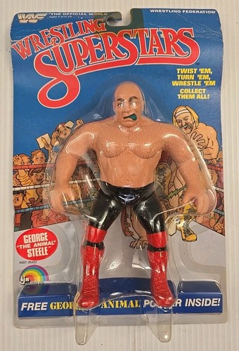 1985 George The Animal Steele MOC WWF Vintage LJN ...