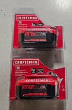 Craftsman CMCB204 V20 Lithium Ion Battery 4.0AH 2x Batteries NEW