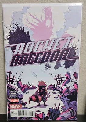 ROCKET RACCOON #9 (2014) STORY & COVER SKOTTIE YOUNG  MARVEL COMICS - 9 -   