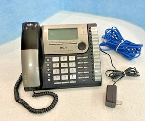 TELEPHONE, RCA VISYS,, 25825, 8 LINE EXPANDABLE CORDED + POWER CORD+LINE