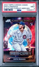2024 Topps Cosmic Chrome Planetary Pursuit Shota Imanaga #PPM-7 Mercury (RC) 