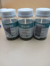 Deos Body Deodorizing Supplement 30 Capsules 3 Pack New Exp 2/28