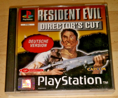 Resident Evil Director's Cut Deutsch Version PS1 Spiel PAL