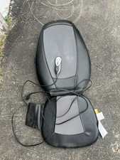 Homedics Shiatsu with heat massage chair cushion Wall Plug Lower Back Tested