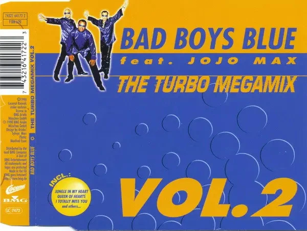 CD Single Bad Boys Blue Feat. Jojo Max The Turbo Megamix Vol. 2 Coconut - Photo 1/1