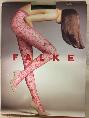 FALKE Damen Strumpfhose Fashion Tights L Schwarz NEU OVP - 15 DEN