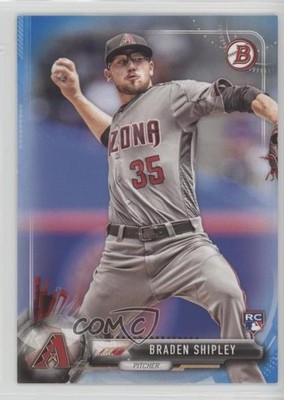 2017 Bowman Blue 18/150 Braden Shipley #83 Rookie RC 0a1