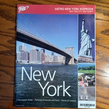 Carnet de cartes AAA Metro New York 2009 New York City et environs