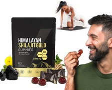 Shilajit 60 Gummies, Shilajit Micronutrient Supplement, Himalayan Premium - 2025