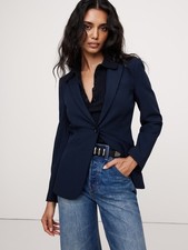BANANA REPUBLIC Slim Refined Blazer NWT - Size 4 Hyper Navy Blue 713521